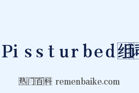 Pissturbed组词是什么意思的图片